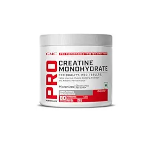 GNC Pro Performance Creatine Monohydrate (250g) Unflavoured