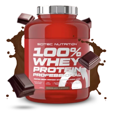 Scitec Nutrition 100% Whey Protein Professional | Chocolate Flavour, 2350g