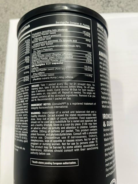 Universal Nutrition Animal M-Stak - Pack Of 21 - Image 2