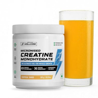 Wellcore Pure Micronised Creatine Powder - 307g