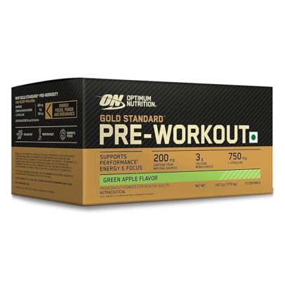 Optimum Nutrition (ON) Gold Standard Pre-Workout- 142.5g/15 single serve packs