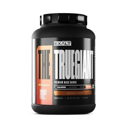Exalt Supps The TrueGaint Mass Gainer | Chocolate | 3.17 Kg | 26 Servings