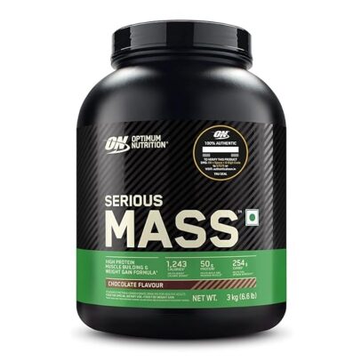 OPTIMUM NUTRITION (ON) Serious Mass Weight Gainer Powder - 3 kg
