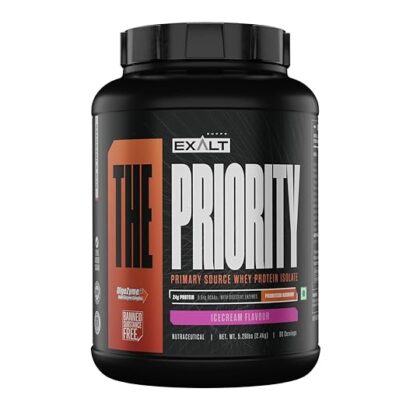 Exalt Supps Priority Whey Protein (Ice Cream Flavour, 2.4 Kg)
