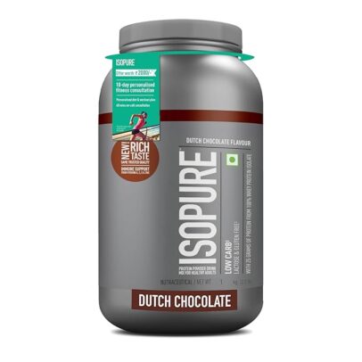 Isopure Whey Protein Isolate Powder 1 Kg