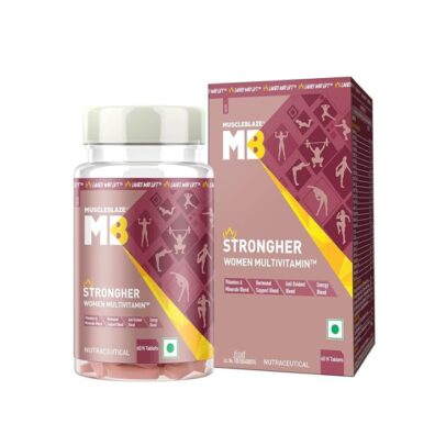 MuscleBlaze StrongHer Women Multivitamin (60 Tablets)