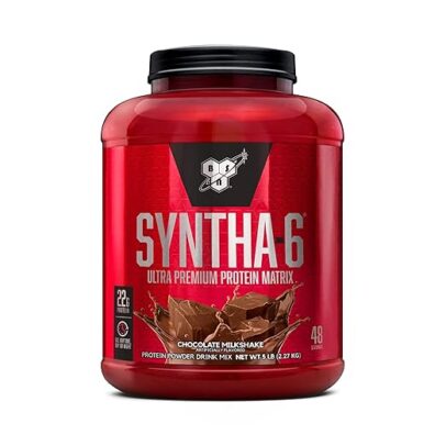 BSN Syntha 6 Protein Powder - 5 lbs, 2.27 kg (Chocolate Milkshake)
