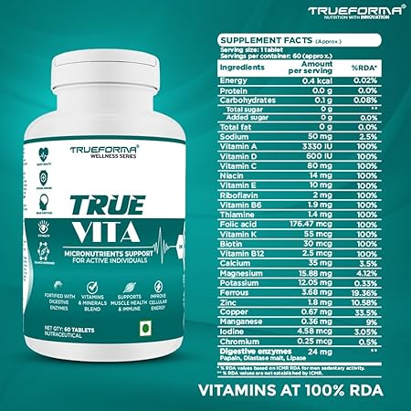 True Vita Multivitamin for Men & Women - Image 4