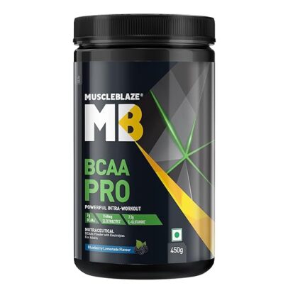 MuscleBlaze BCAA Pro Powder, (450g, 30 Servings)