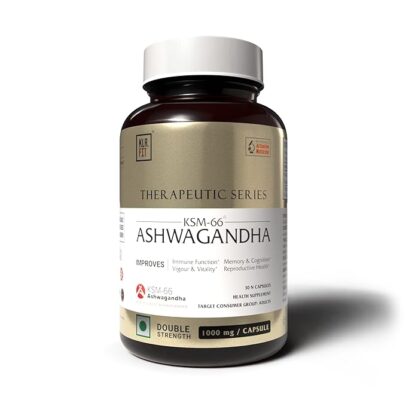 Klr.Fit's KSM 66 Ashwagandha Organic Capsules