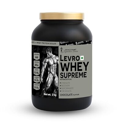Kevin Levrone Signature Series Levro Whey Supreme Protein Isolate, (2 Kg, Chocolate)