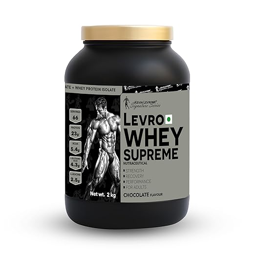 Kevin Levrone Signature Series Levro Whey Supreme Protein Isolate, (2 Kg, Chocolate)