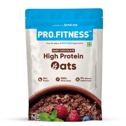 PRO.FITNESS 24g High Protein Oats 900G(By MyFitness) | Dark Chocolate Oats