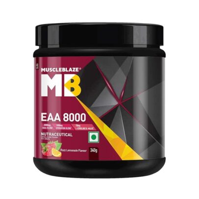 MuscleBlaze EAA 8000 Powder (340g, 25 Servings)