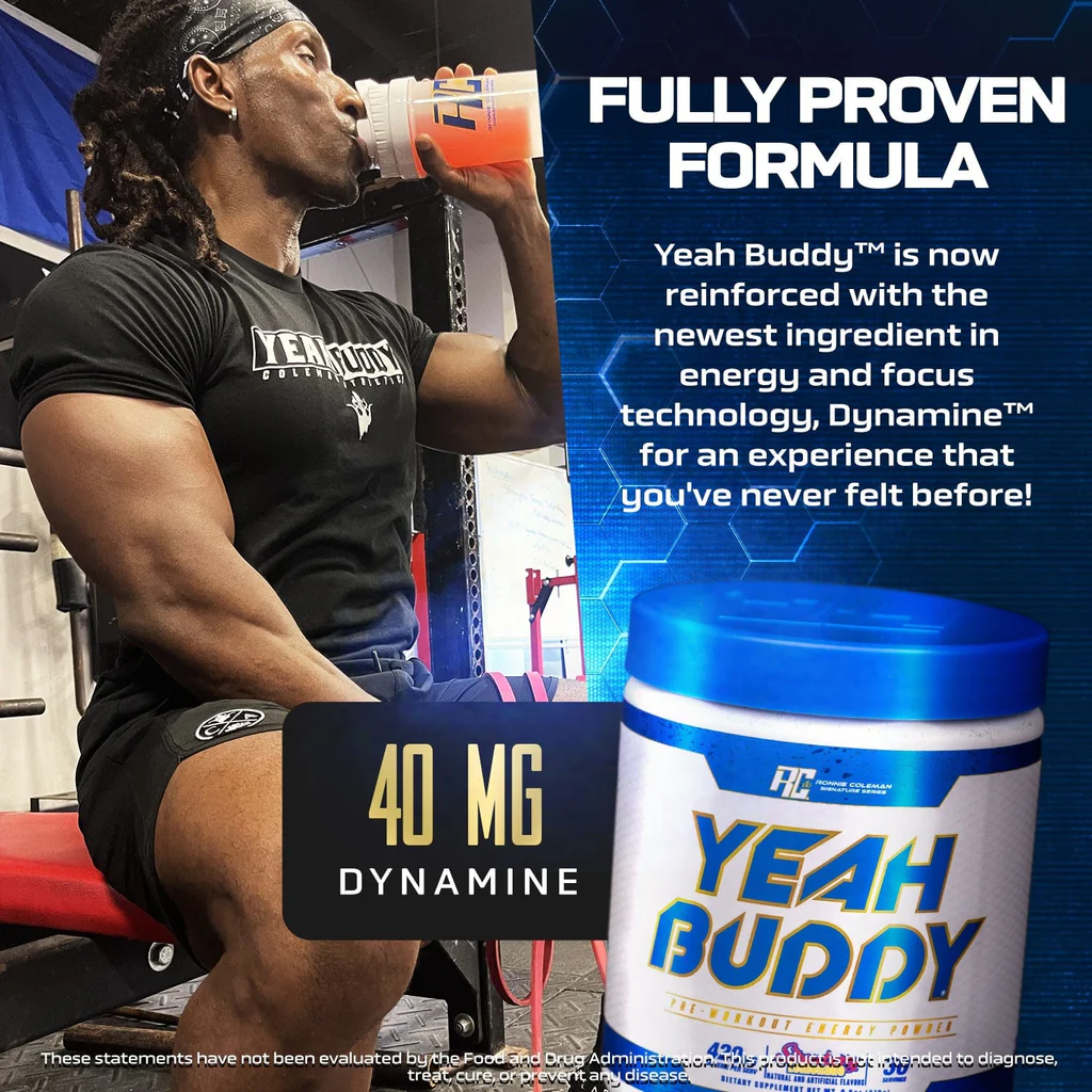 Ronnie Coleman Signature Series Yeah Buddy - Powder, 270 G - Image 3