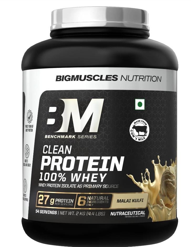 BIG MUSCLE CLEAN PROTEIN 100 PERFORMANCE 2KG | 51 SERVINGS |