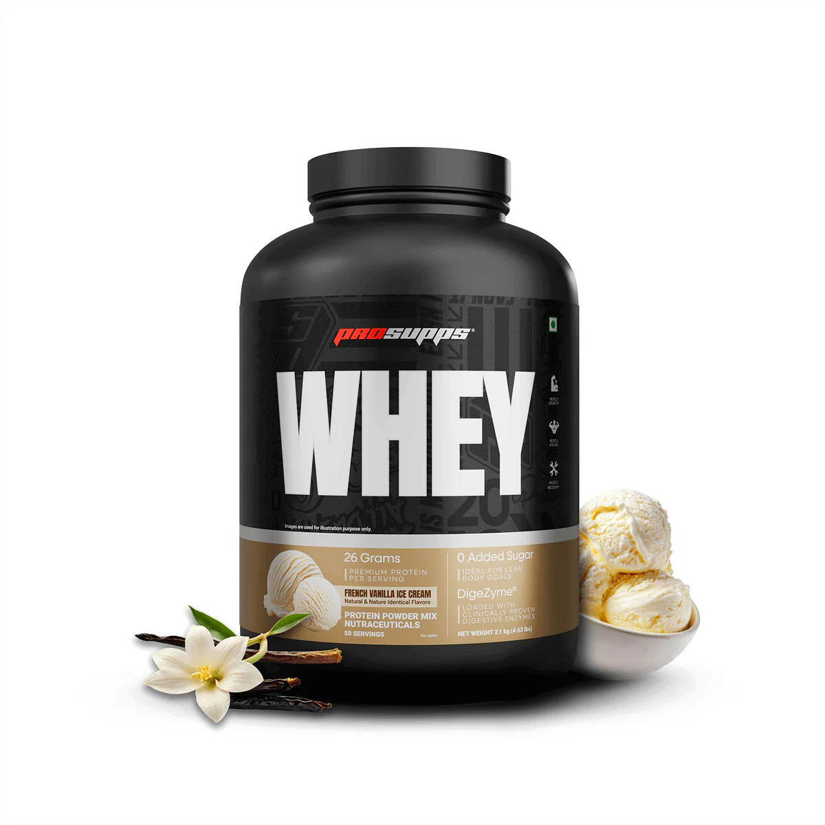 ProSupps Whey Protein | 26g Protein per Serving | 2.1kg | High-Quality Whey Supplement - Image 3
