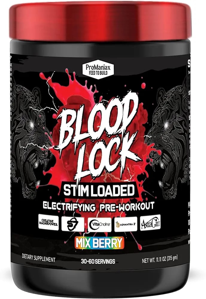 Blood Lock Pre Workout | 60 Servings - Image 3