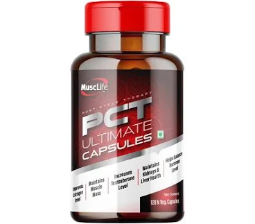 MUSCLIFE PCT Ultimate Fitness Recovery & Wellness Support 120 Capsules