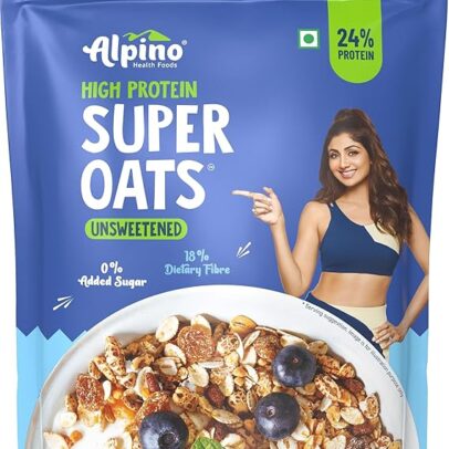 ALPINO  HIGH PROTEIN SUPER OATS 1KG 24% PROTEIN