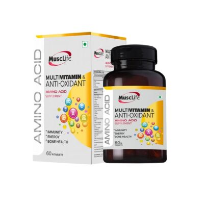 MUSCLIFE MULTIVITAMIN ANTI-OXIDANT AMINO ACID SUPPLEMEMENT 60N