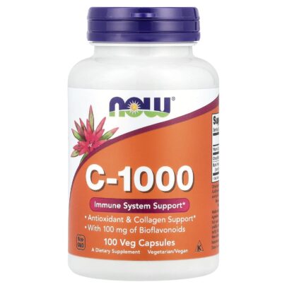 NOW VITAMIN C-1000 Antioxidant protection 100t (Copy)