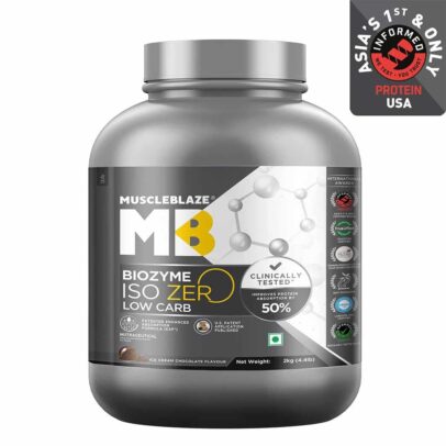 MUSCLEBLAZE BIOZYME ISO ZERO LOW CARB 2KG