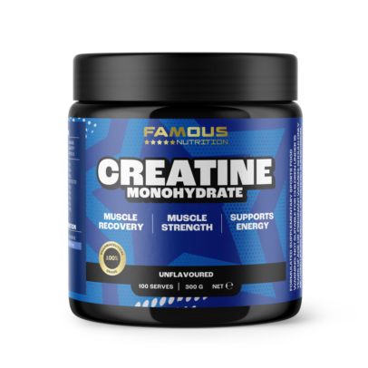 FAMOUS NUTRITION CREATINE MONOHYDRATE 300G 100 SERVING