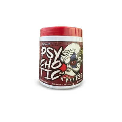 Insane Labz Psychotic, High Stimulant Pre Workout Powder, 208g